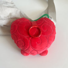 Load image into Gallery viewer, Heart Plush Keychain
