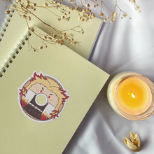 Load image into Gallery viewer, Flame Pillar Plush Sticker
