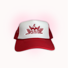 Load image into Gallery viewer, Cherry Cherub Trucker Hat
